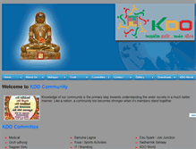 Tablet Screenshot of kdomahajanmumbai.org
